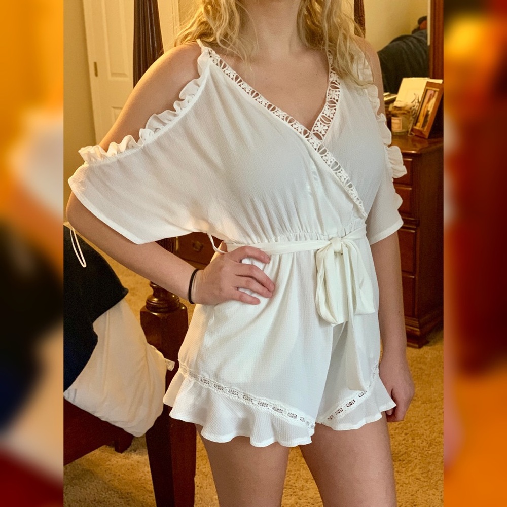 White Romper